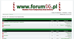 Desktop Screenshot of forumsg.pl